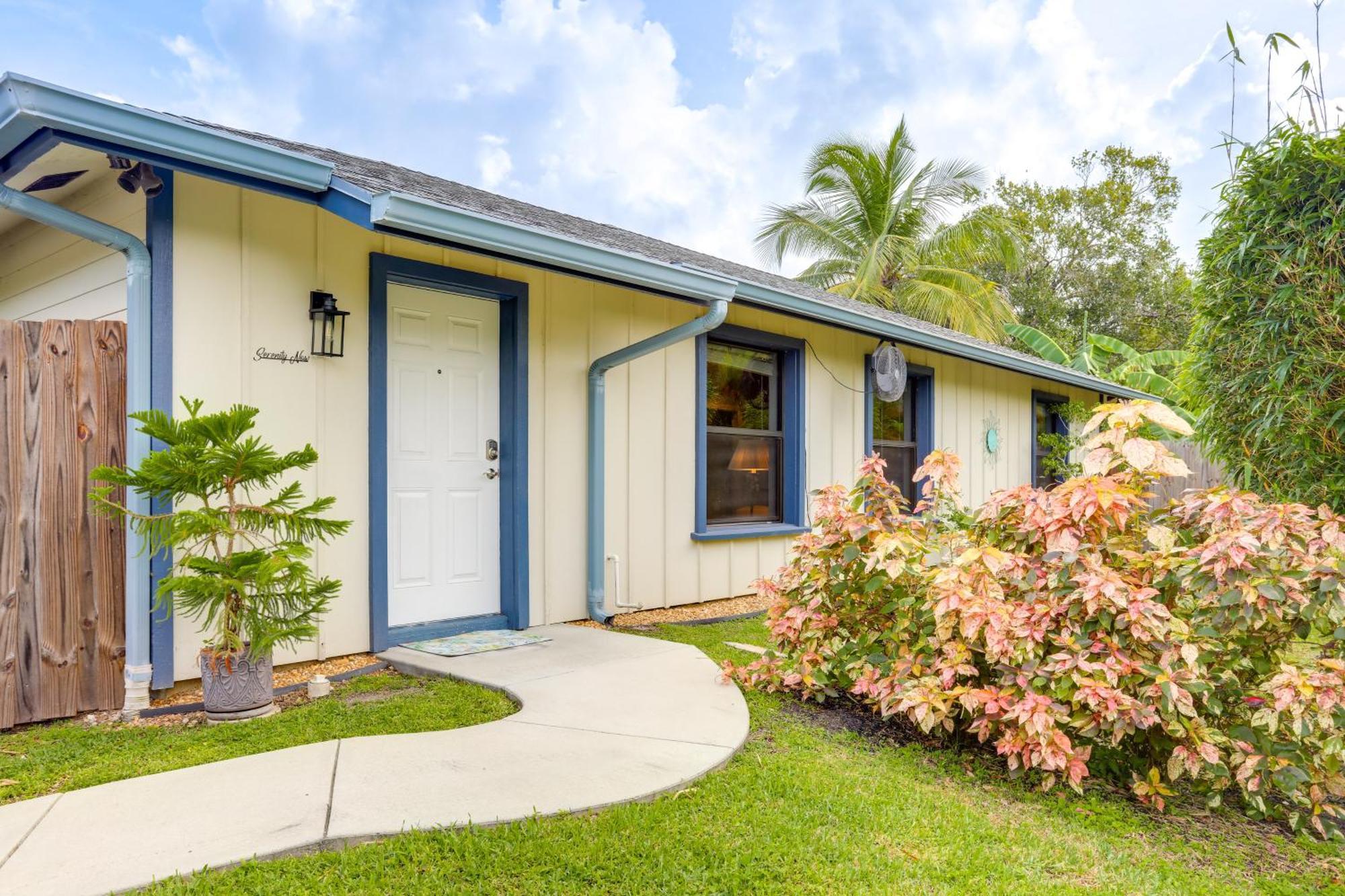 Jupiter Cottage With Patio, Gas Grill And Fire Pit! Eksteriør billede